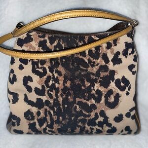 Excellent Condition Leopard Print COACH Purse